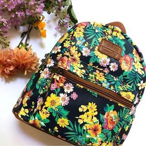 Loungefly Pokemon Starters Tropical Floral Mini Backpack